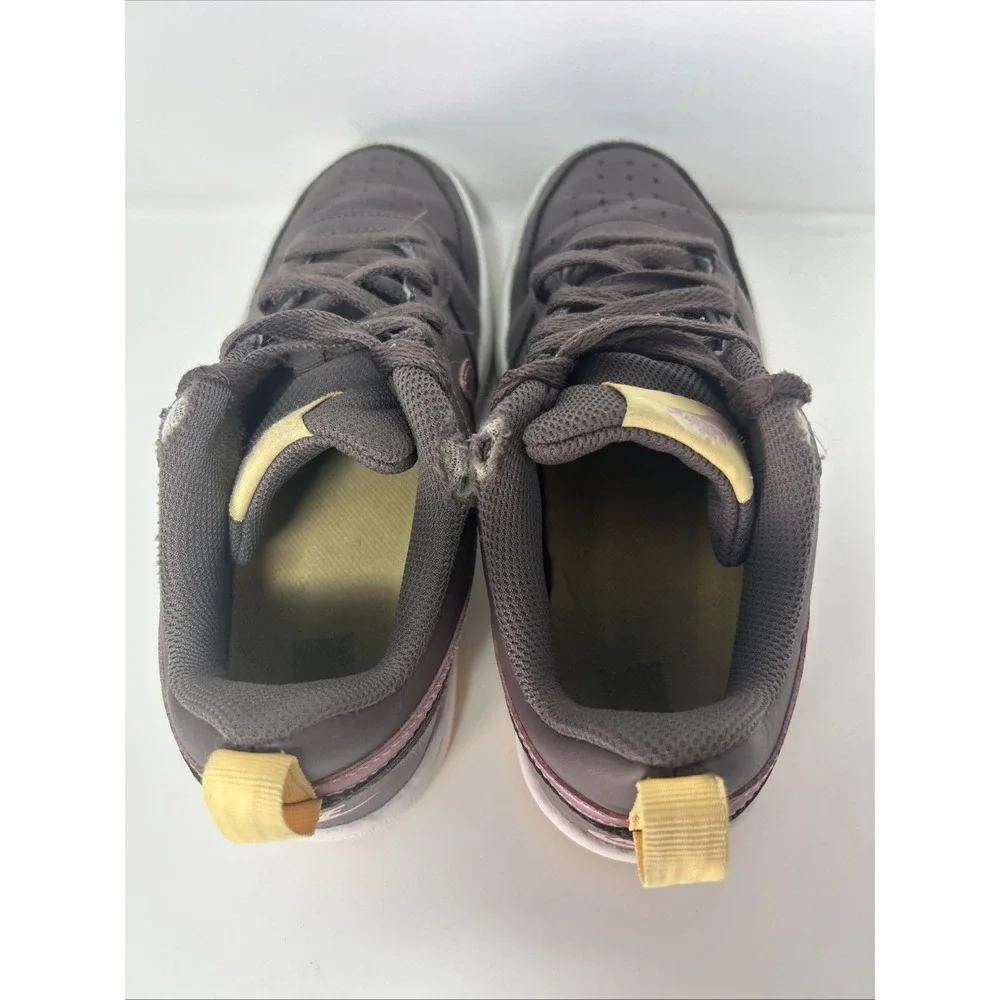 Nike Court Borough Low 2 GS Shoes Youth‎ Sz 4Y Women Sz 5.5 Violet White BQ5448